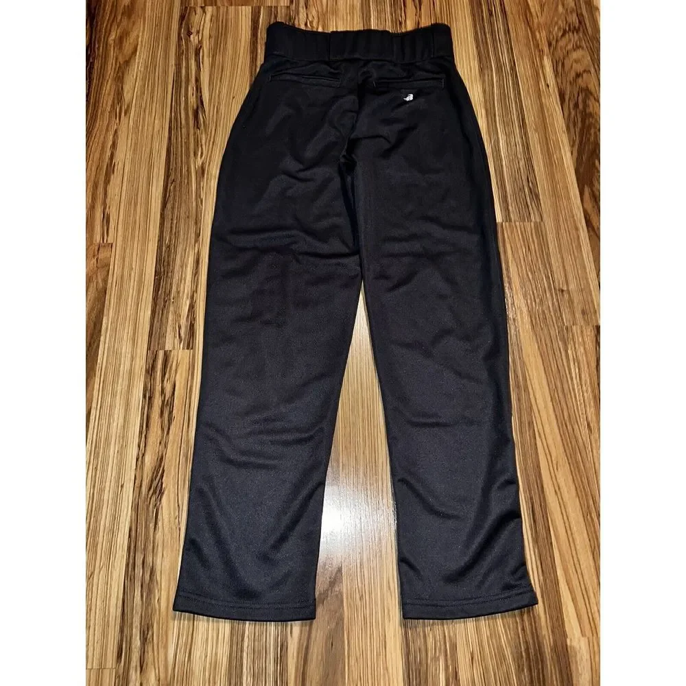 Badger Baseball Pants Boys Youth Large Dark‎ Gray BNWOT